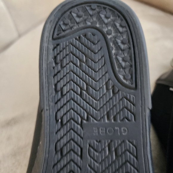 Globe Footwear Globe Dover II Wasted Talent Black Leather Mens Shoes. - Picture 11 of 13